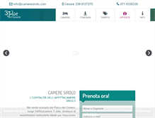 Tablet Screenshot of cameresirolo.com